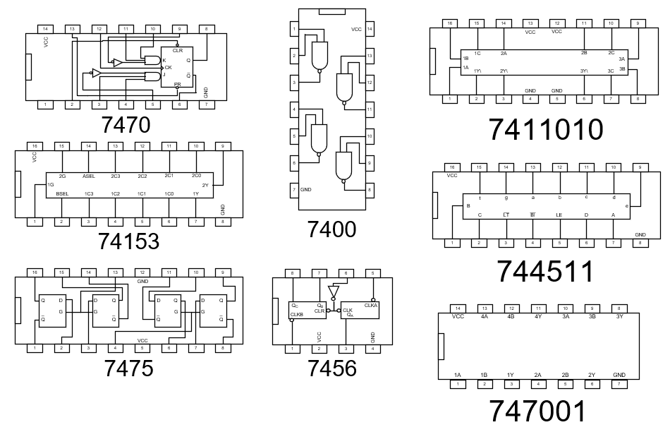 example TTL shapes